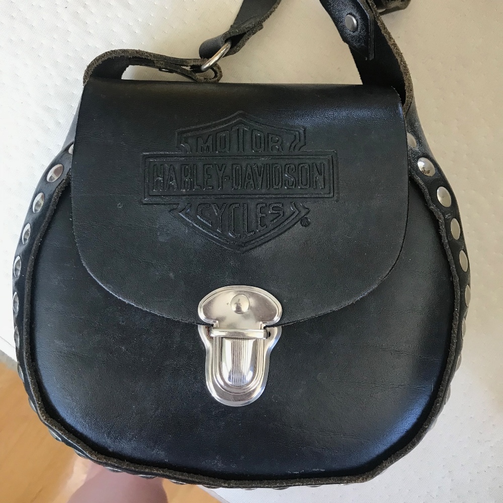 Vintage Harley Davidson Saddlebag